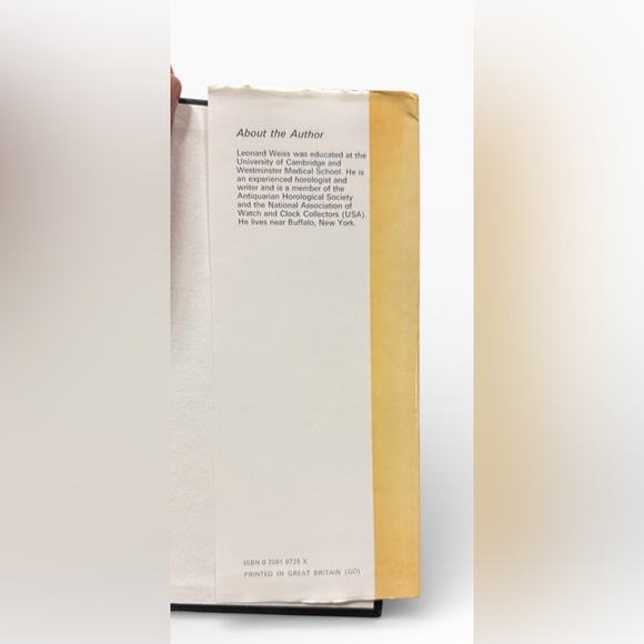 Vtg Watch-Making in England 1760-1820 Hardcover Book w/ Dust Cover - Picture 8 of 11